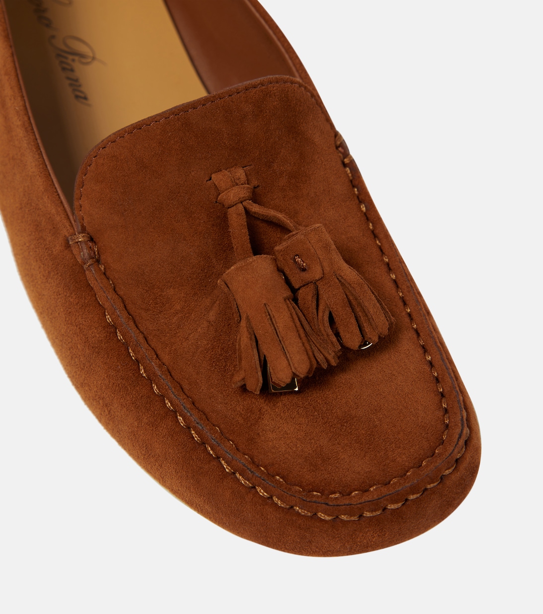 Mocassins Dot Sole en daim | Loro Piana