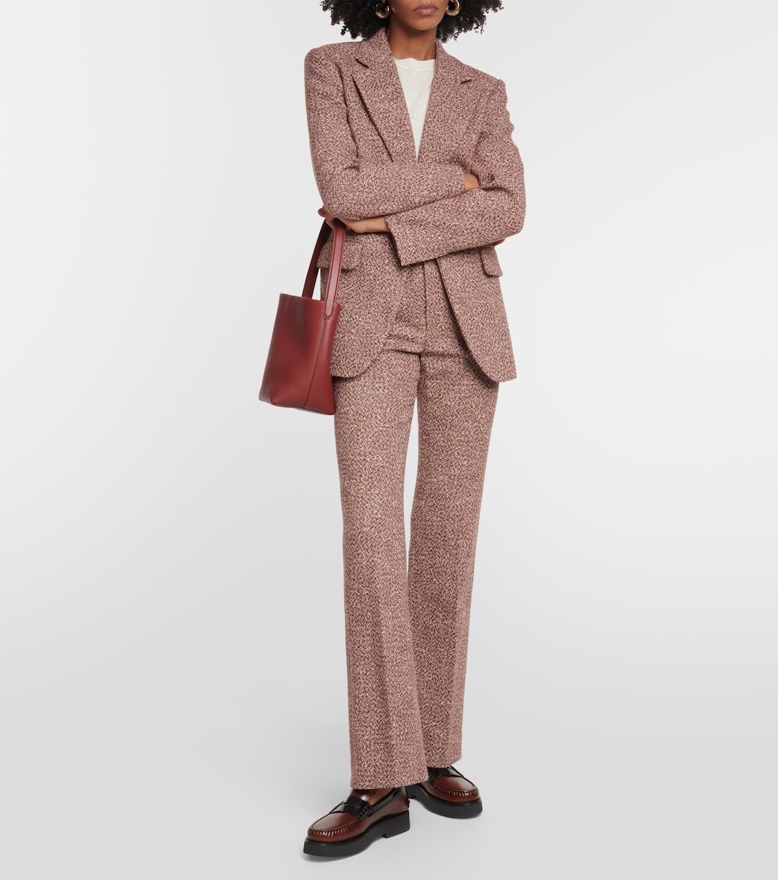Leather platform loafers | Tod's