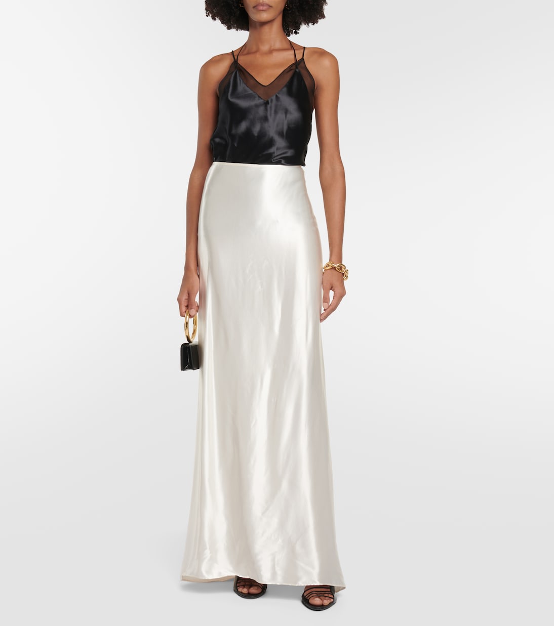 Bridal Maxirock aus Satin | Ferragamo