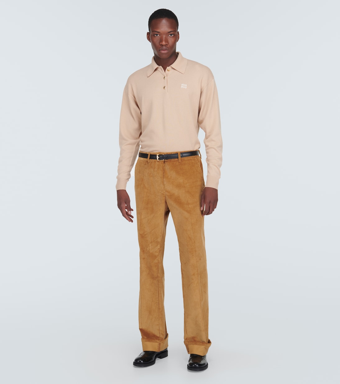 Polopullover aus Kaschmir | Miu Miu