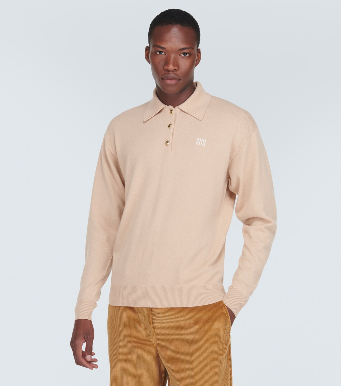 Polopullover aus Kaschmir | Miu Miu