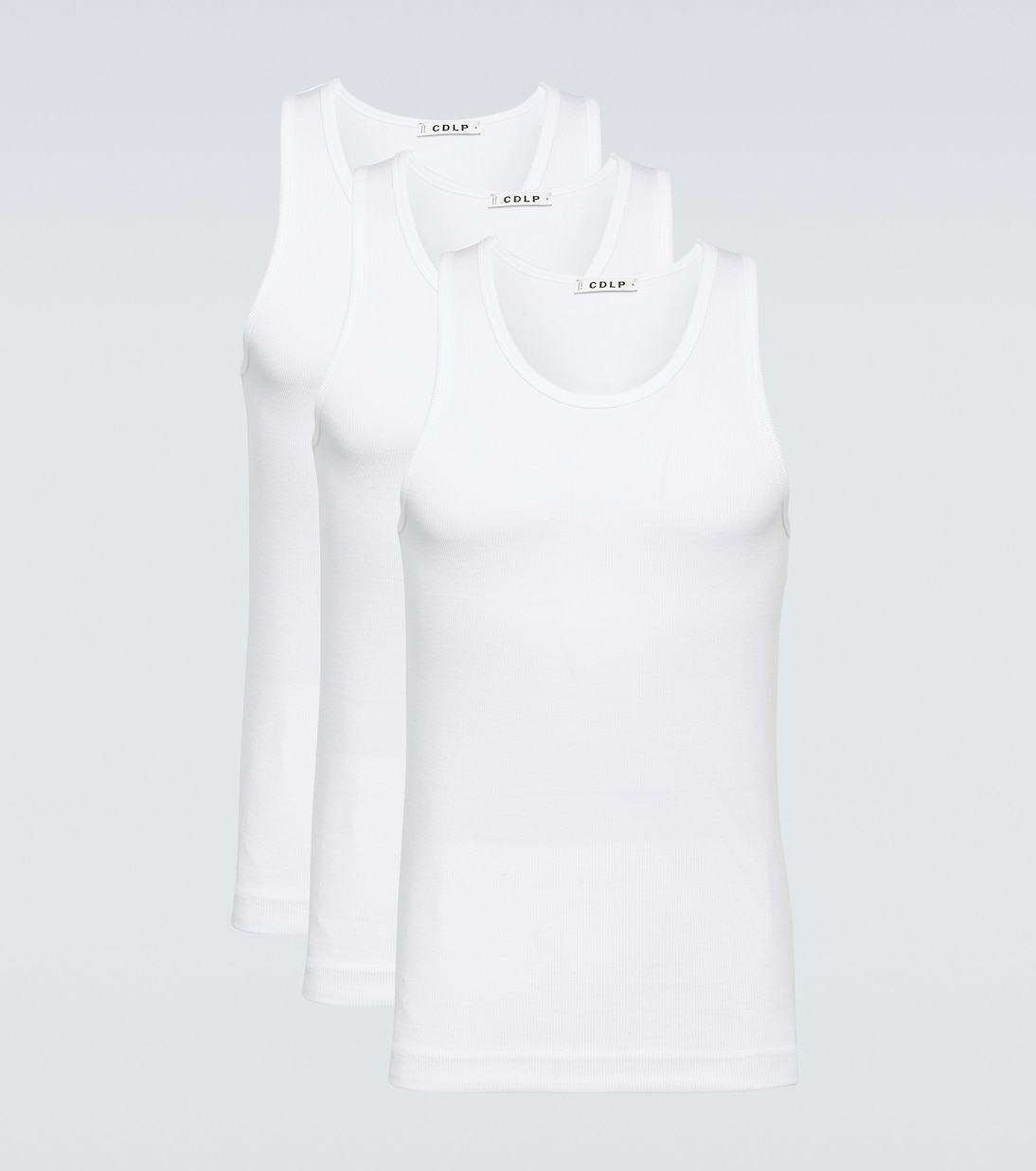 Set di 3 tank top in jersey | CDLP