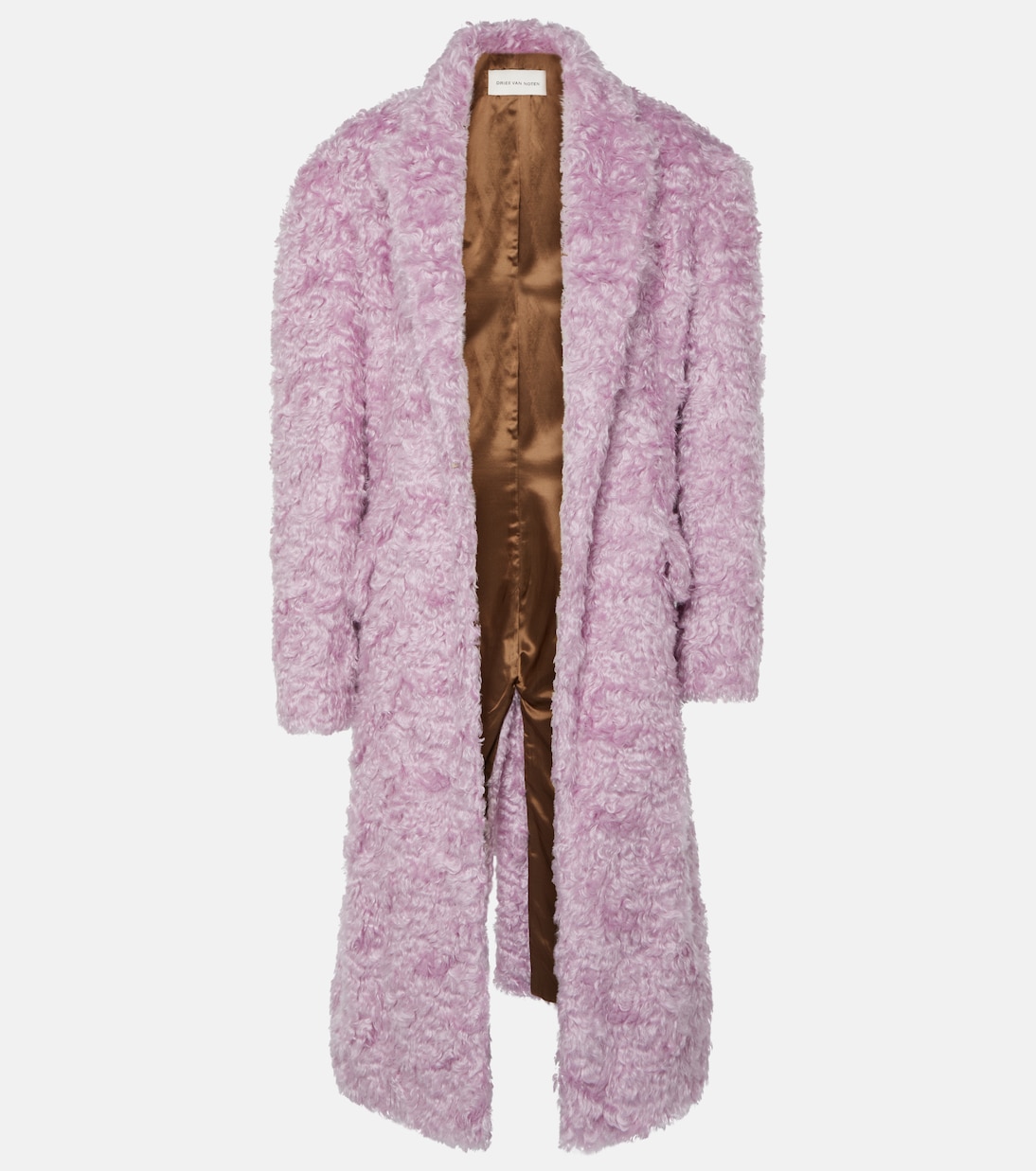 Mantel aus Faux Fur | Dries Van Noten