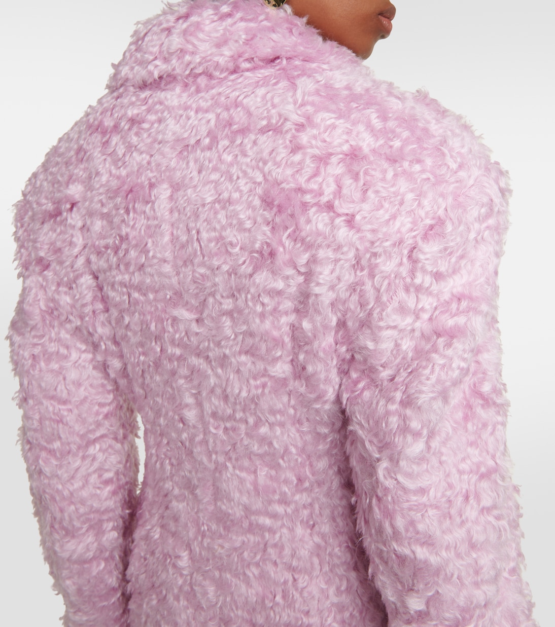 Mantel aus Faux Fur | Dries Van Noten