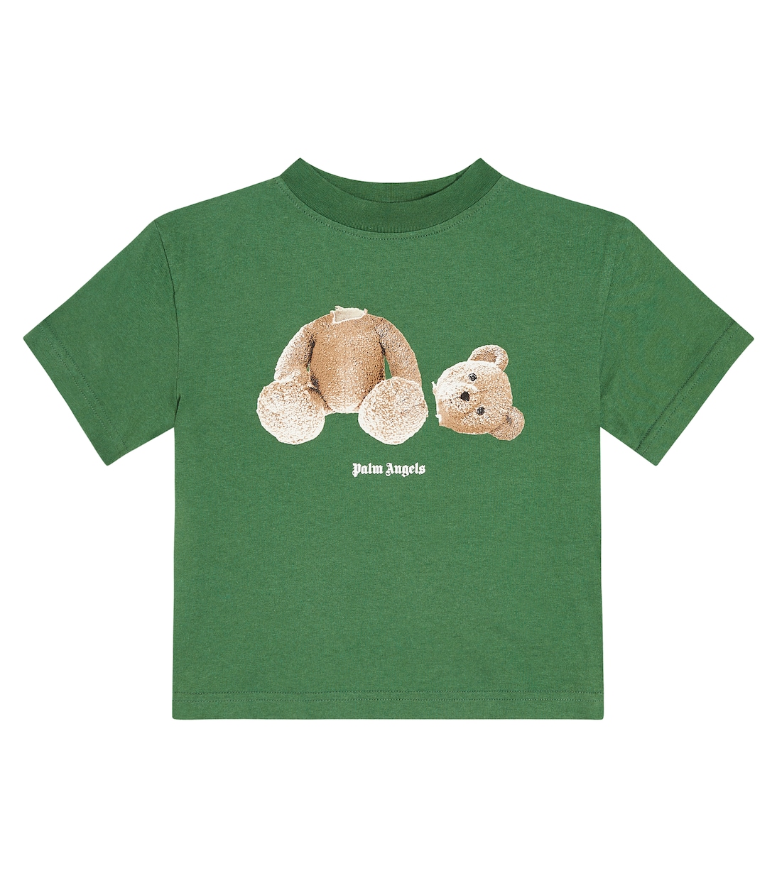 Camiseta de algodón estampada | Palm Angels Kids