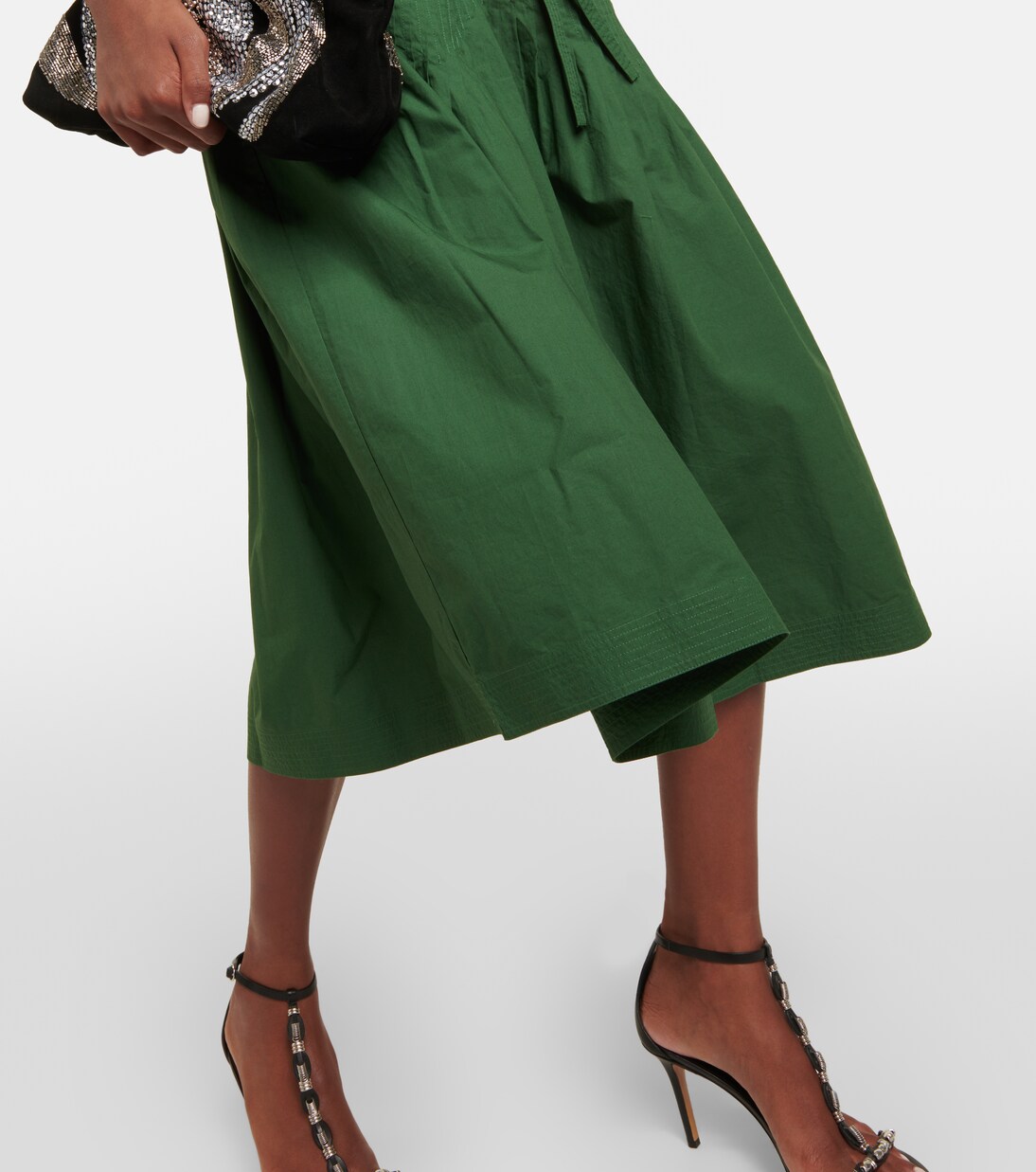 Florence ruffled cotton midi dress | Ulla Johnson