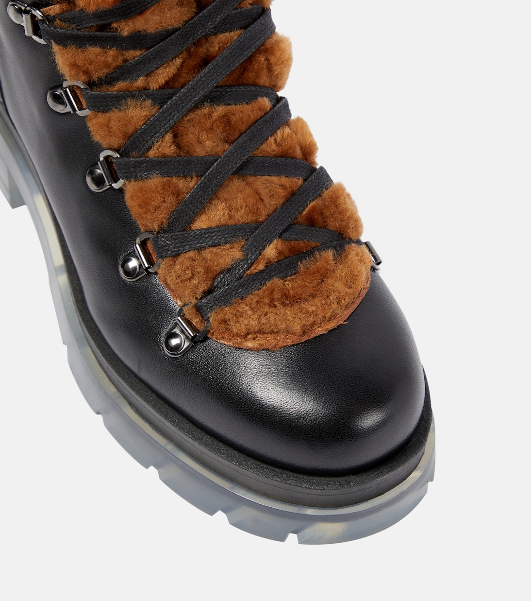 Stivaletti Swansea in pelle e shearling | Bogner