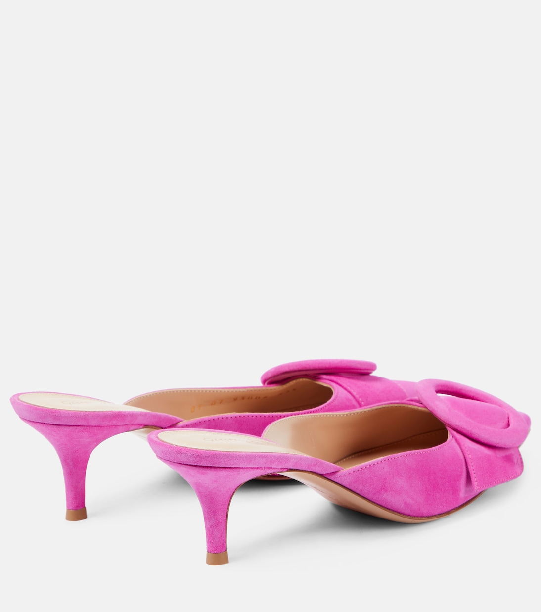 Mules Portofino en daim | Gianvito Rossi
