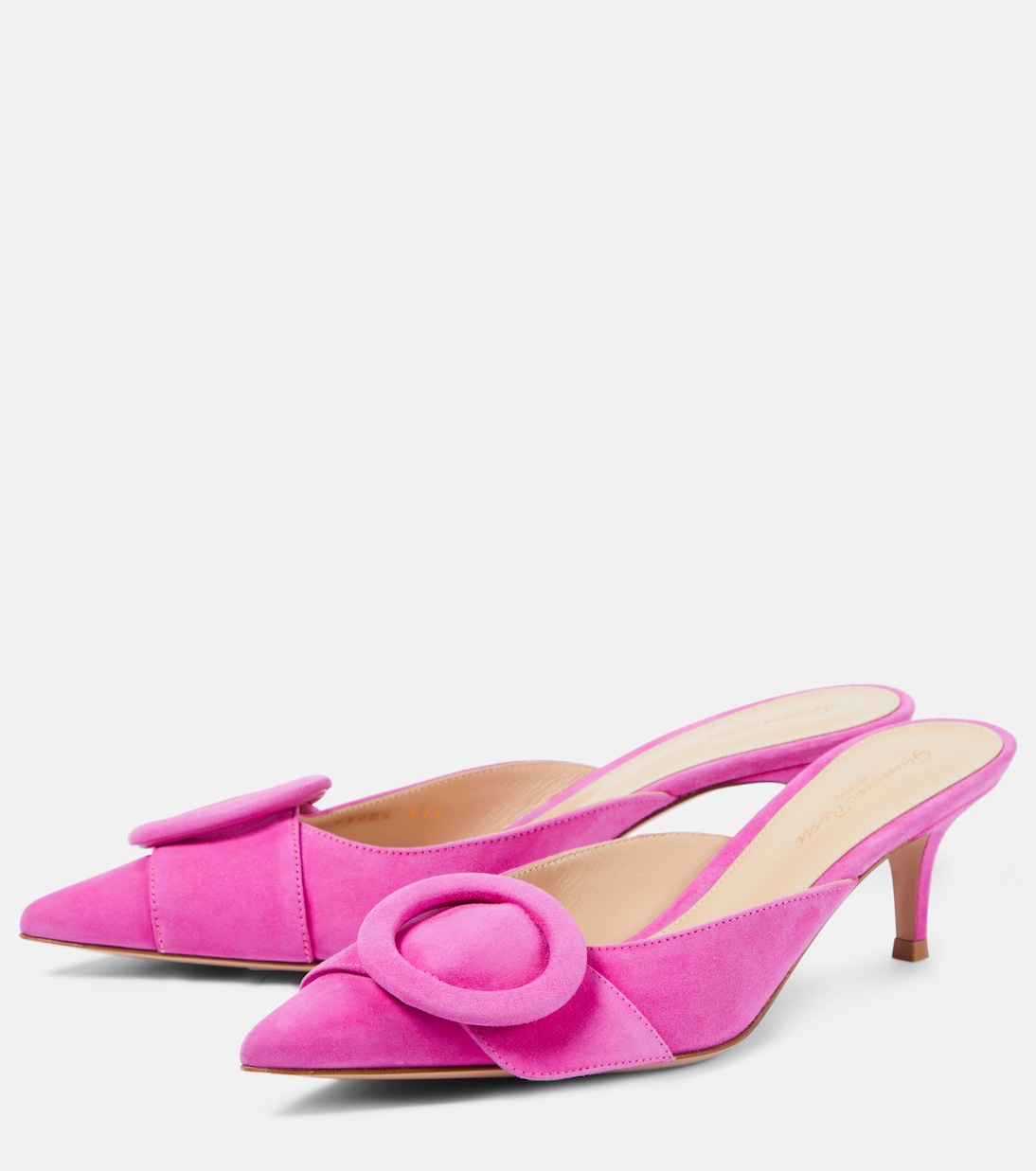 Mules Portofino en daim | Gianvito Rossi