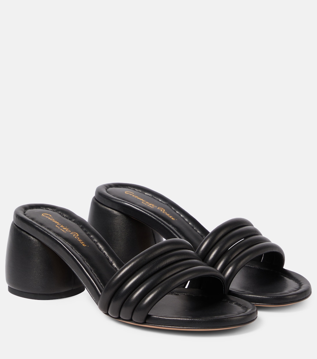 Pantoletten Malou aus Leder | Gianvito Rossi