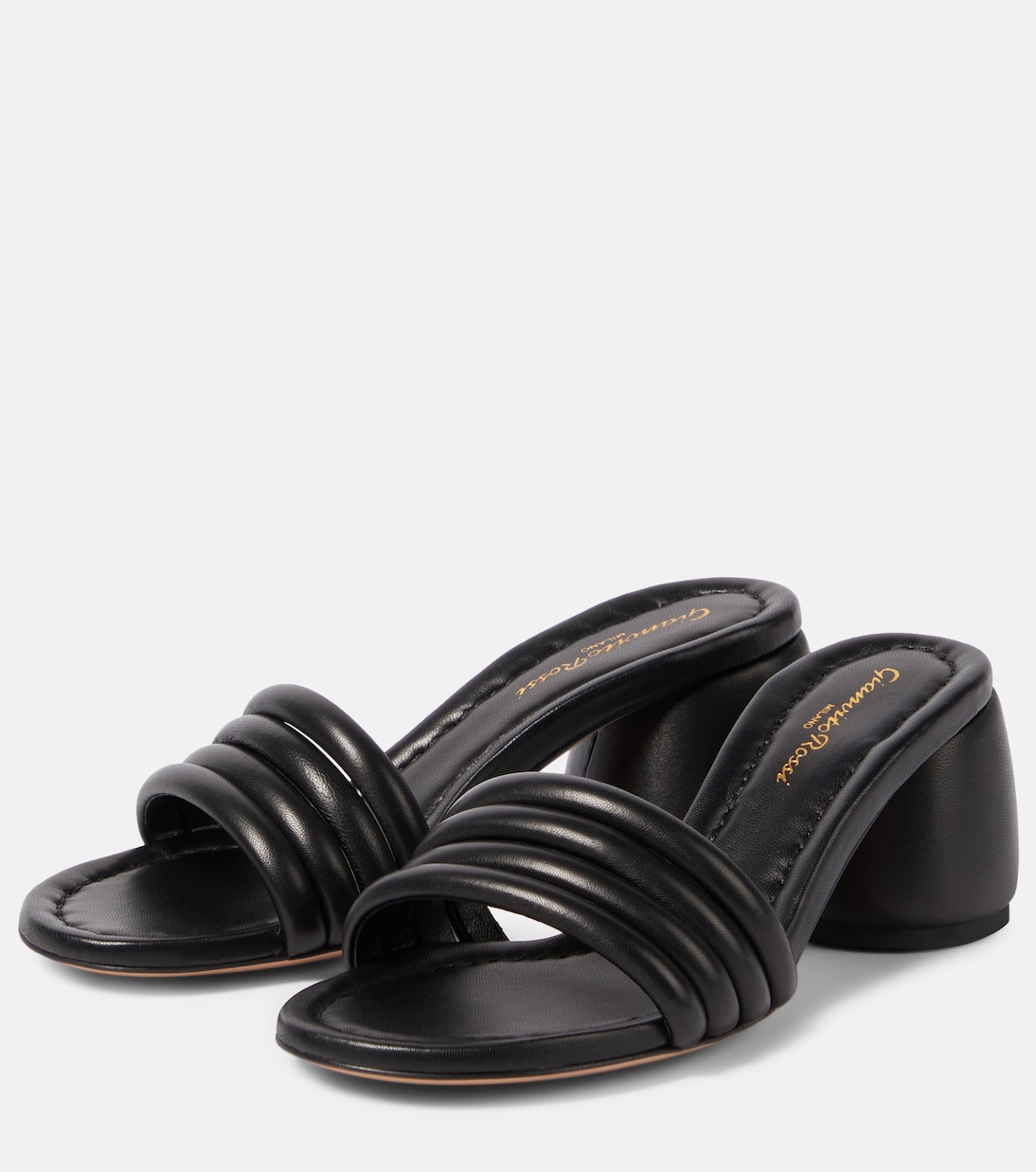 Pantoletten Malou aus Leder | Gianvito Rossi