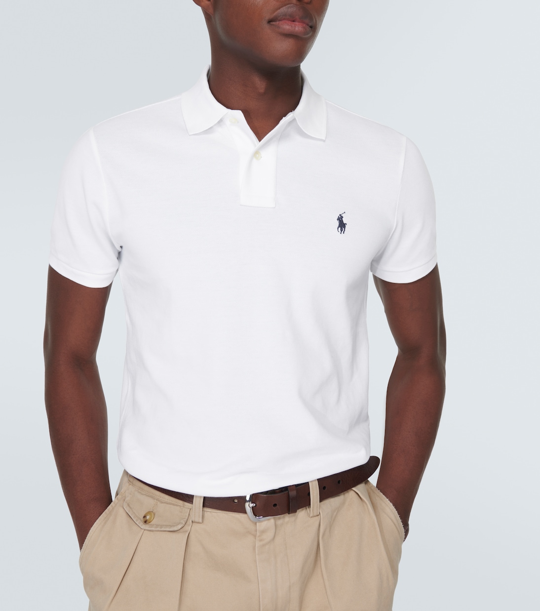 Cotton piqué polo shirt | Polo Ralph Lauren