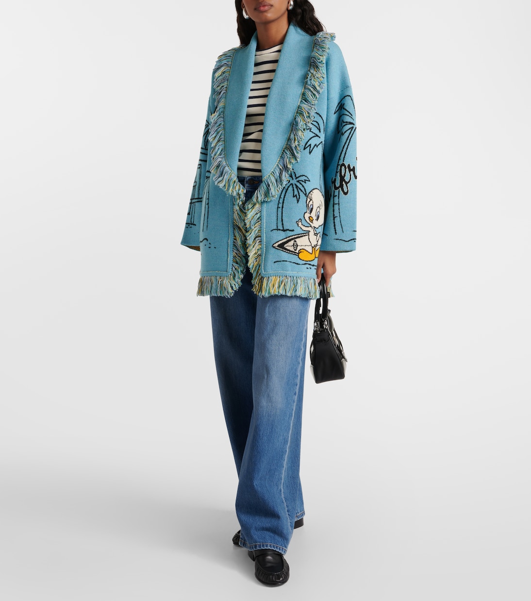 Cardigan Perfect Waves in lana vergine | Alanui