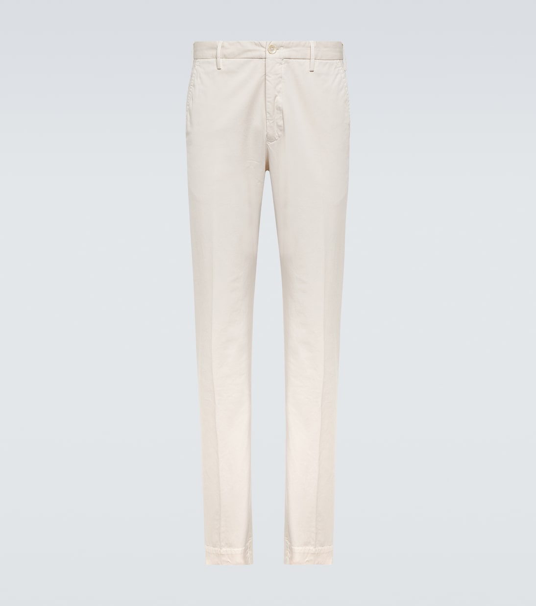 Pantalones rectos de algodón | Slowear