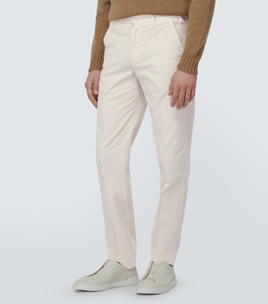 Pantalones rectos de algodón | Slowear