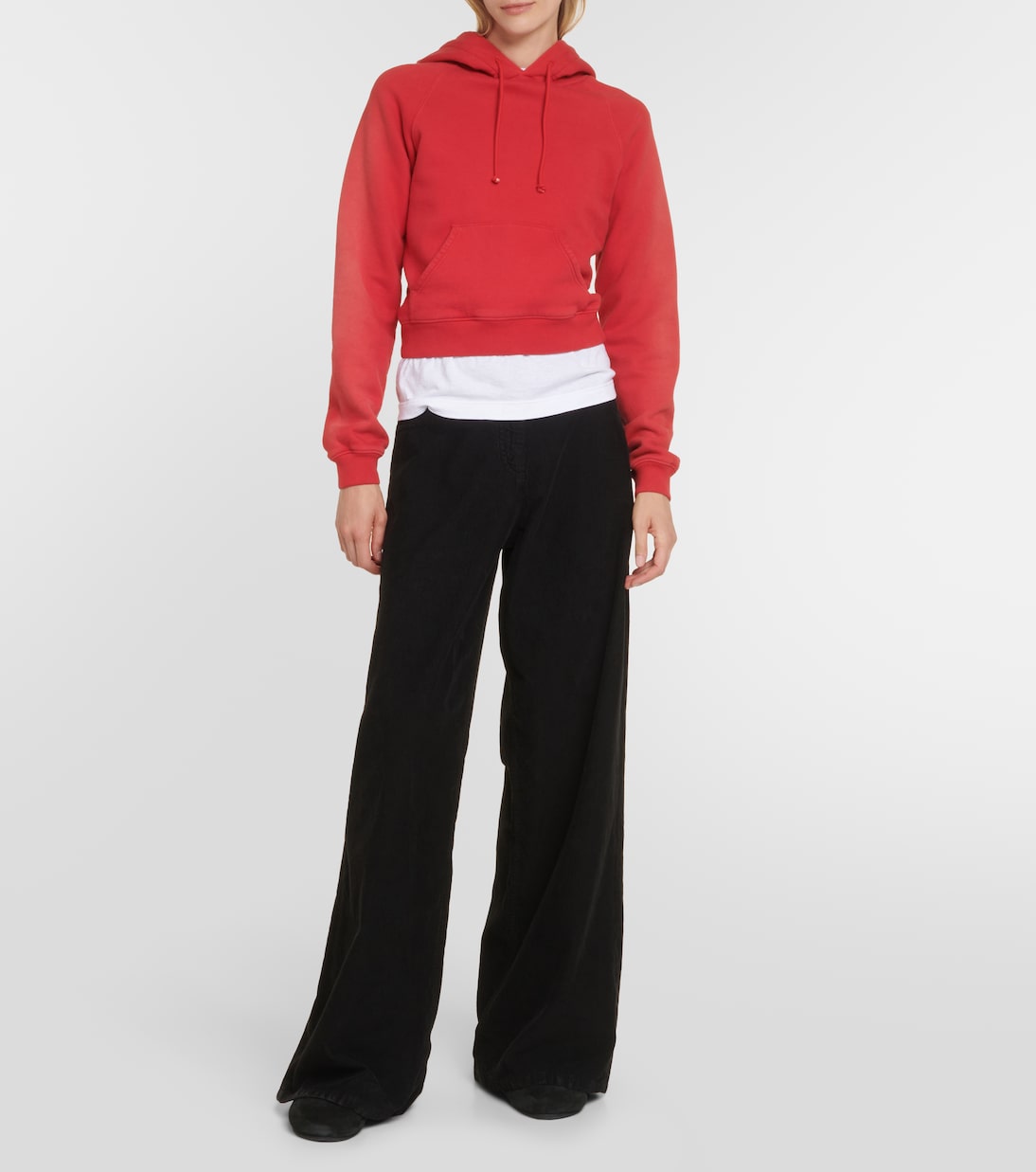 Weite Hose Chan aus Baumwoll-Cord | The Row