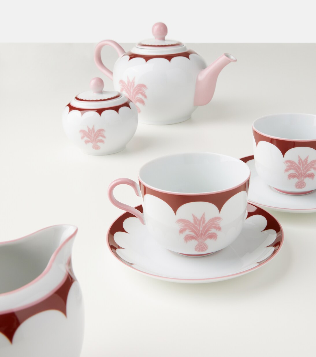 Jaipur porcelain sugar bowl | Aquazzura Casa