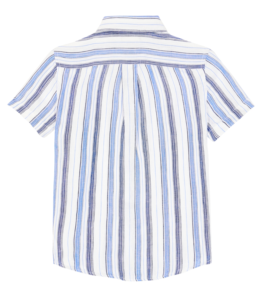 Camisa de lino a rayas con logo | Polo Ralph Lauren Kids
