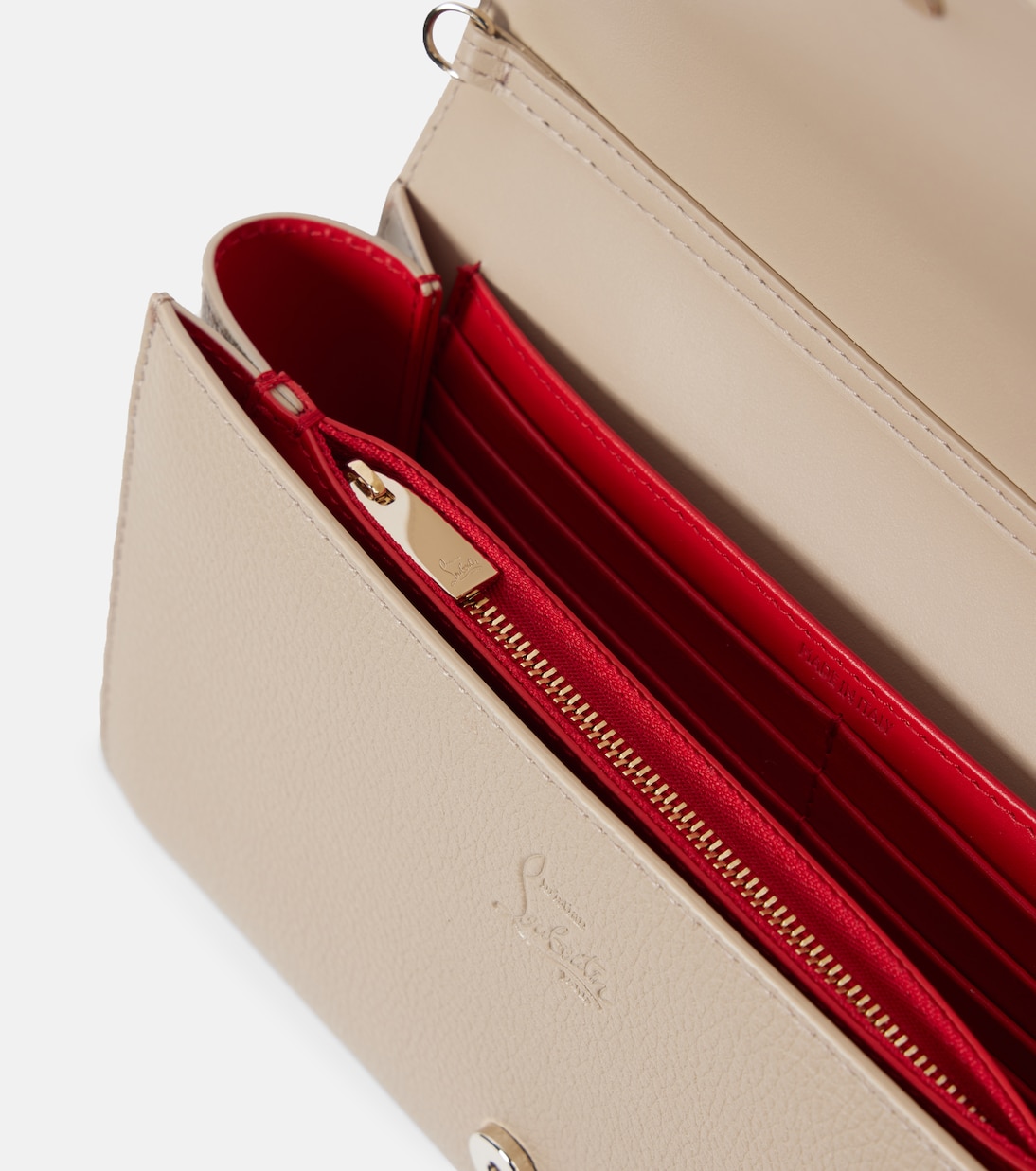 Pochette Paloma en cuir à ornements | Christian Louboutin