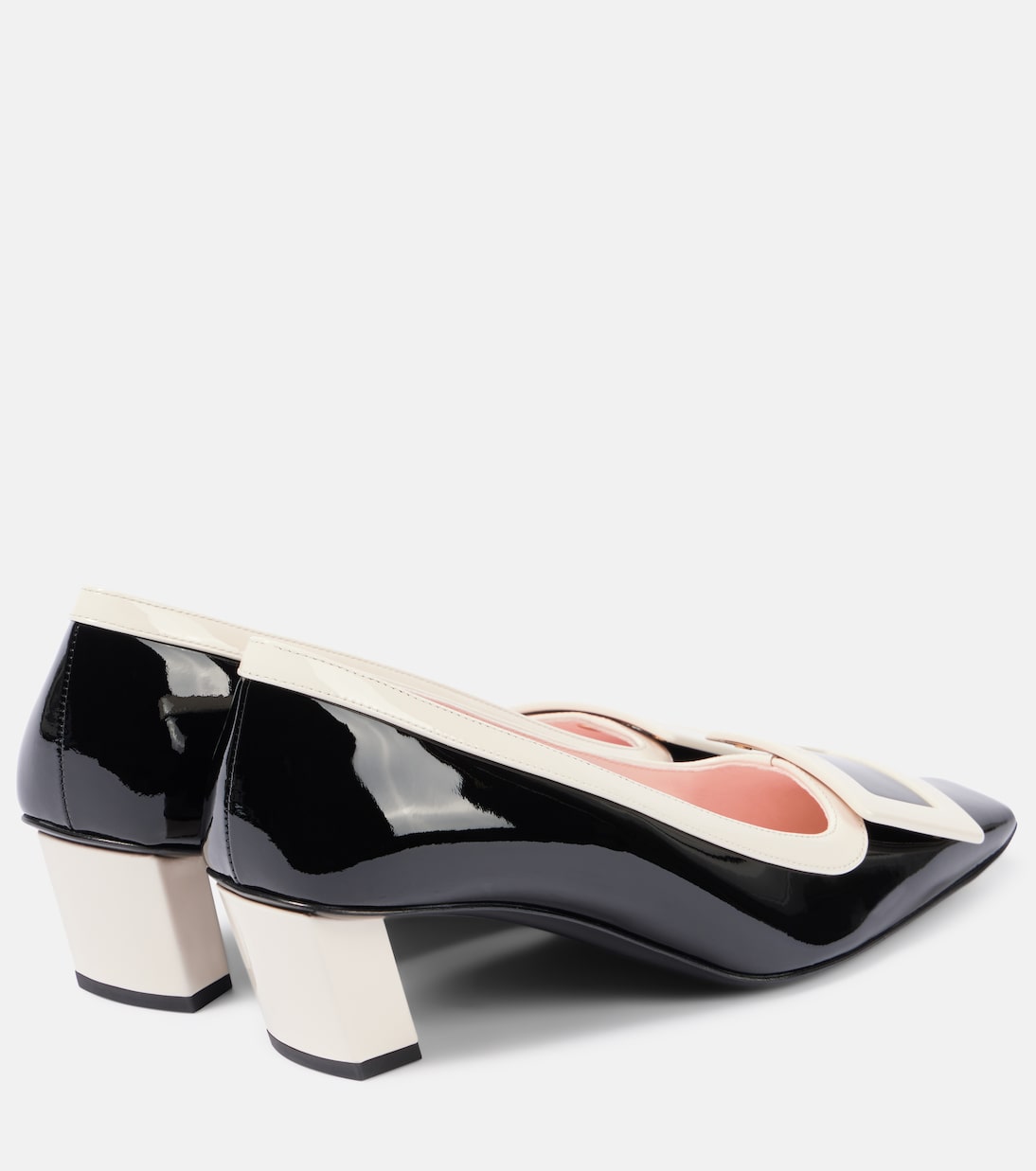 حذاء من الجلد اللامع Belle Vivier 45 | Roger Vivier