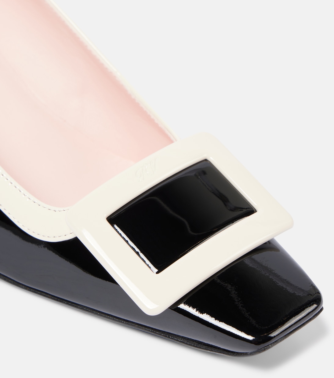 حذاء من الجلد اللامع Belle Vivier 45 | Roger Vivier