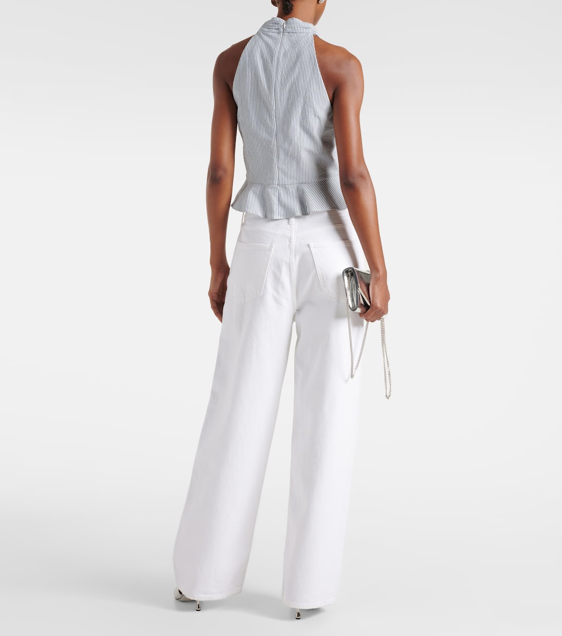 Top Drey in cotone a righe | Veronica Beard