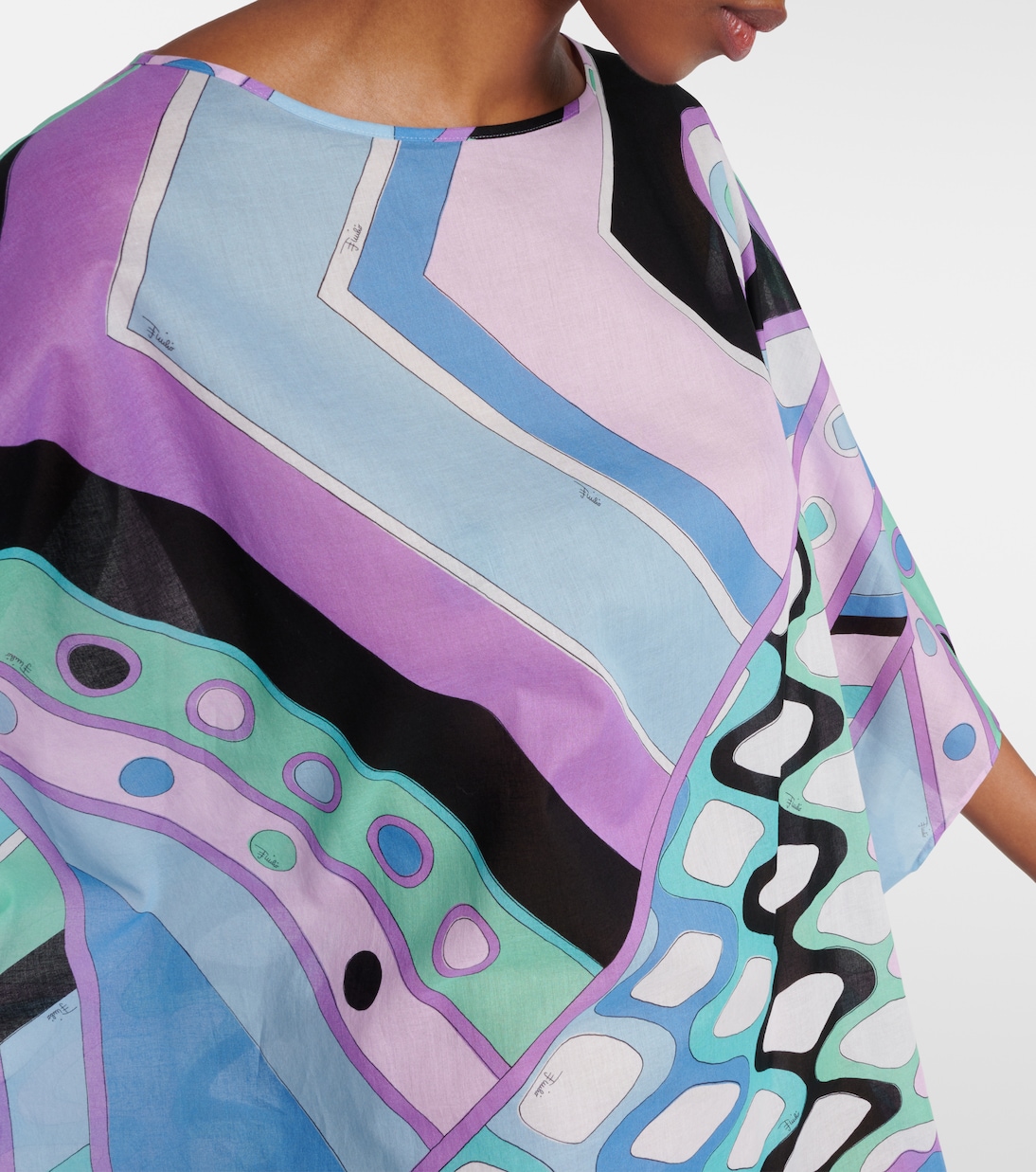 Caftano Vivara in cotone | Pucci