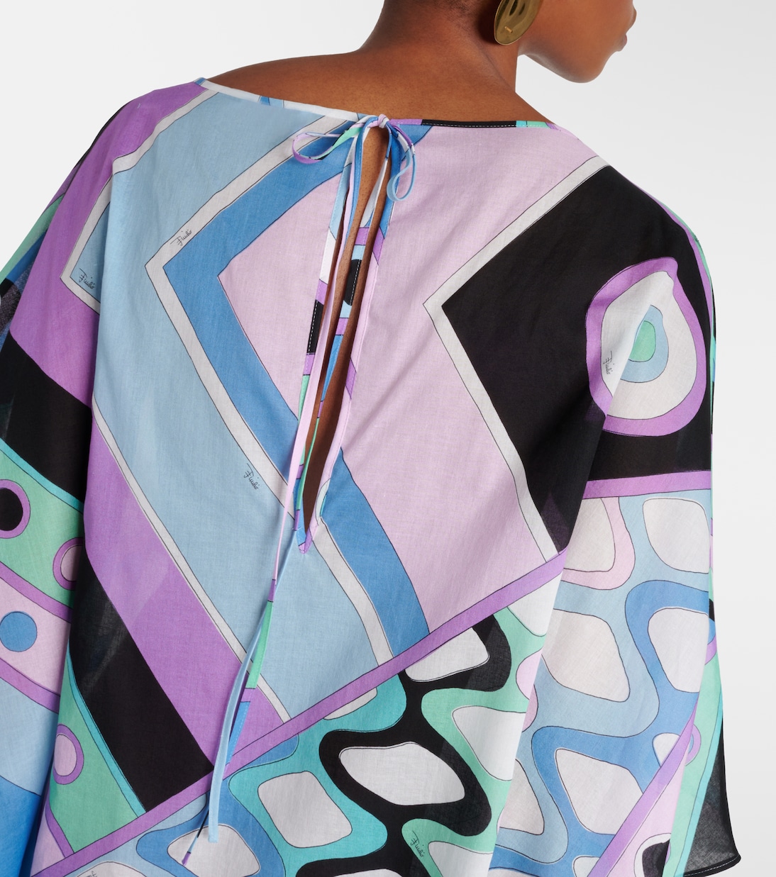 Caftano Vivara in cotone | Pucci