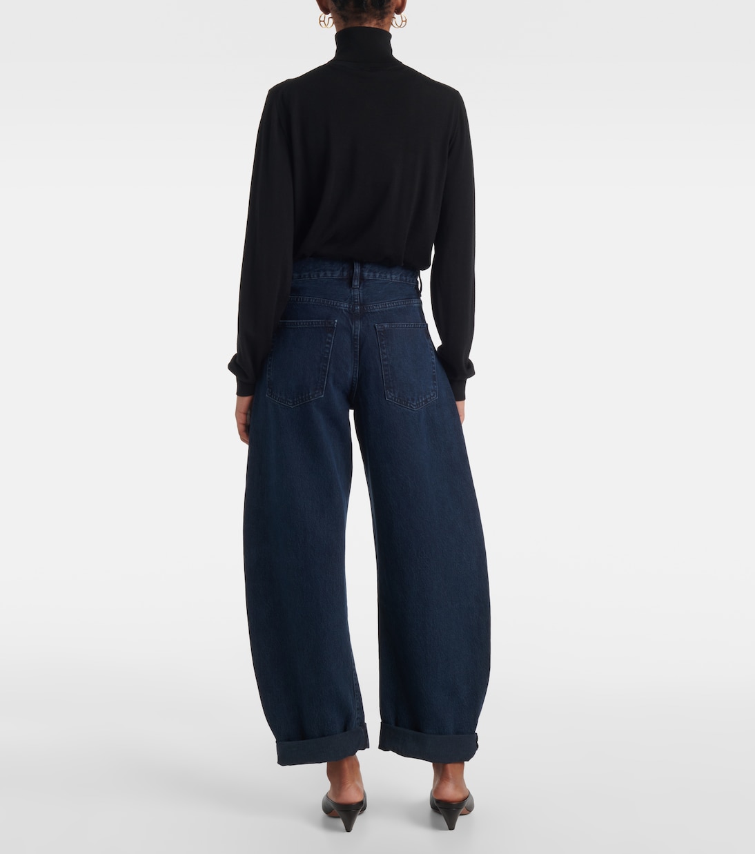 Jeans barrel Bubble a vita alta | Frame