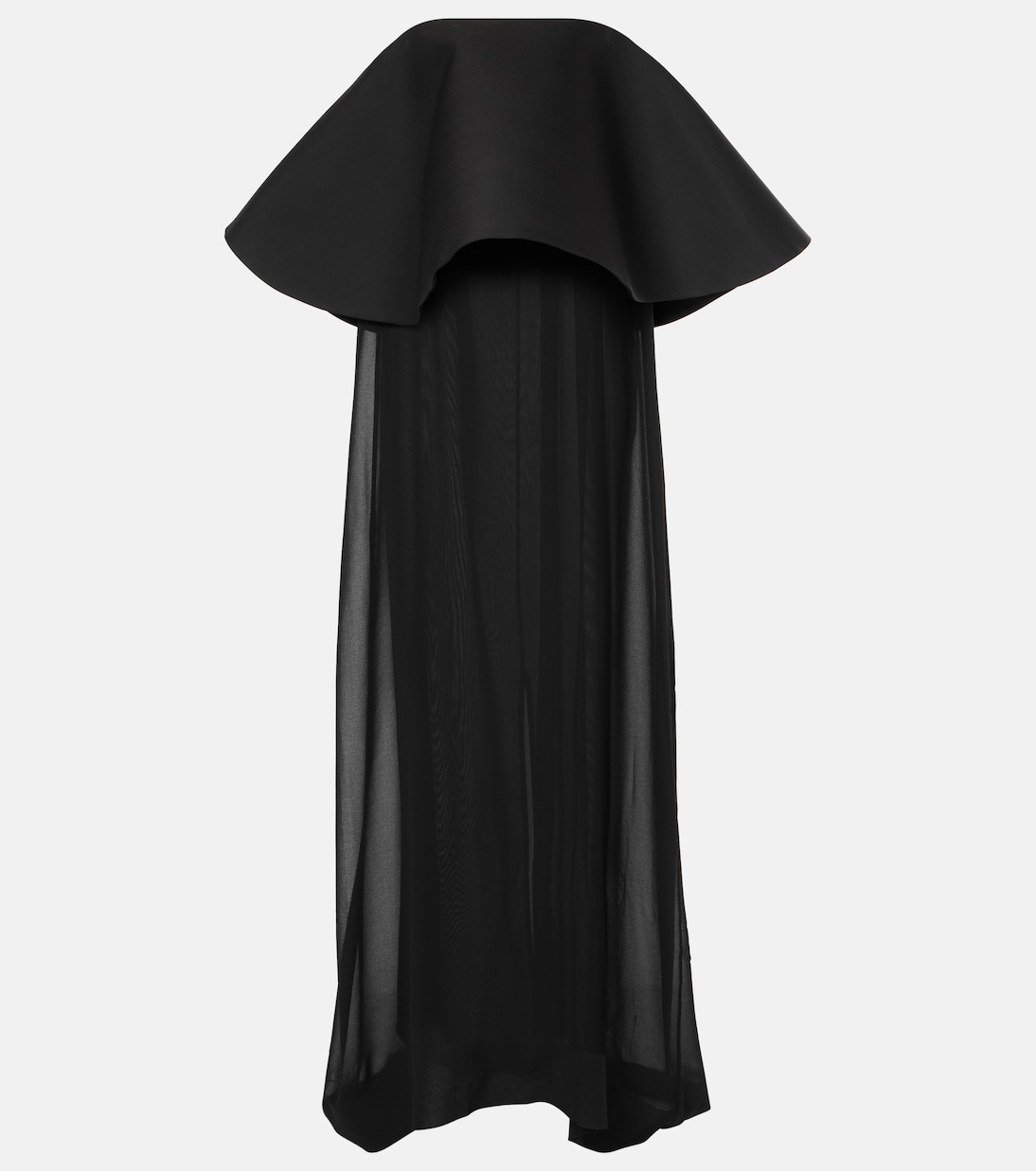 Abito lungo Vela in lana e seta | Jacquemus