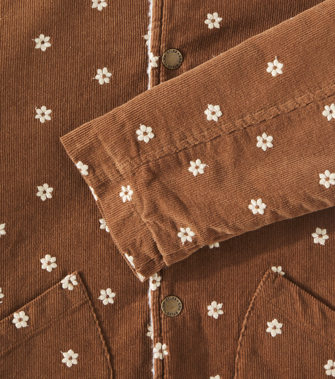 Chaqueta Long Chore de pana de algodón | Rylee + Cru