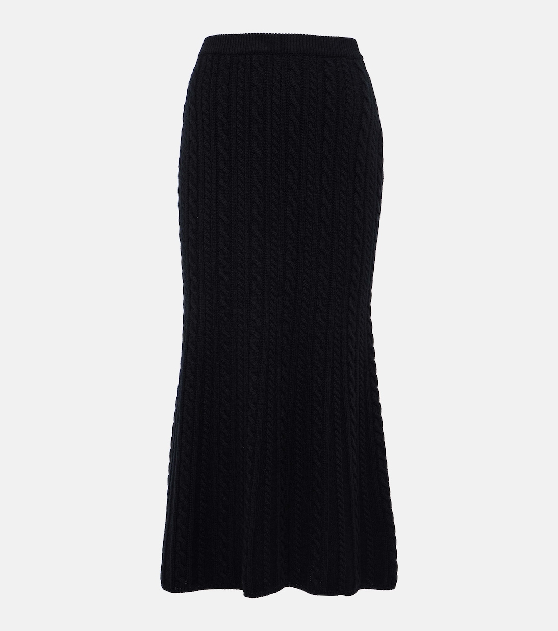 Falda midi de lana | Alessandra Rich