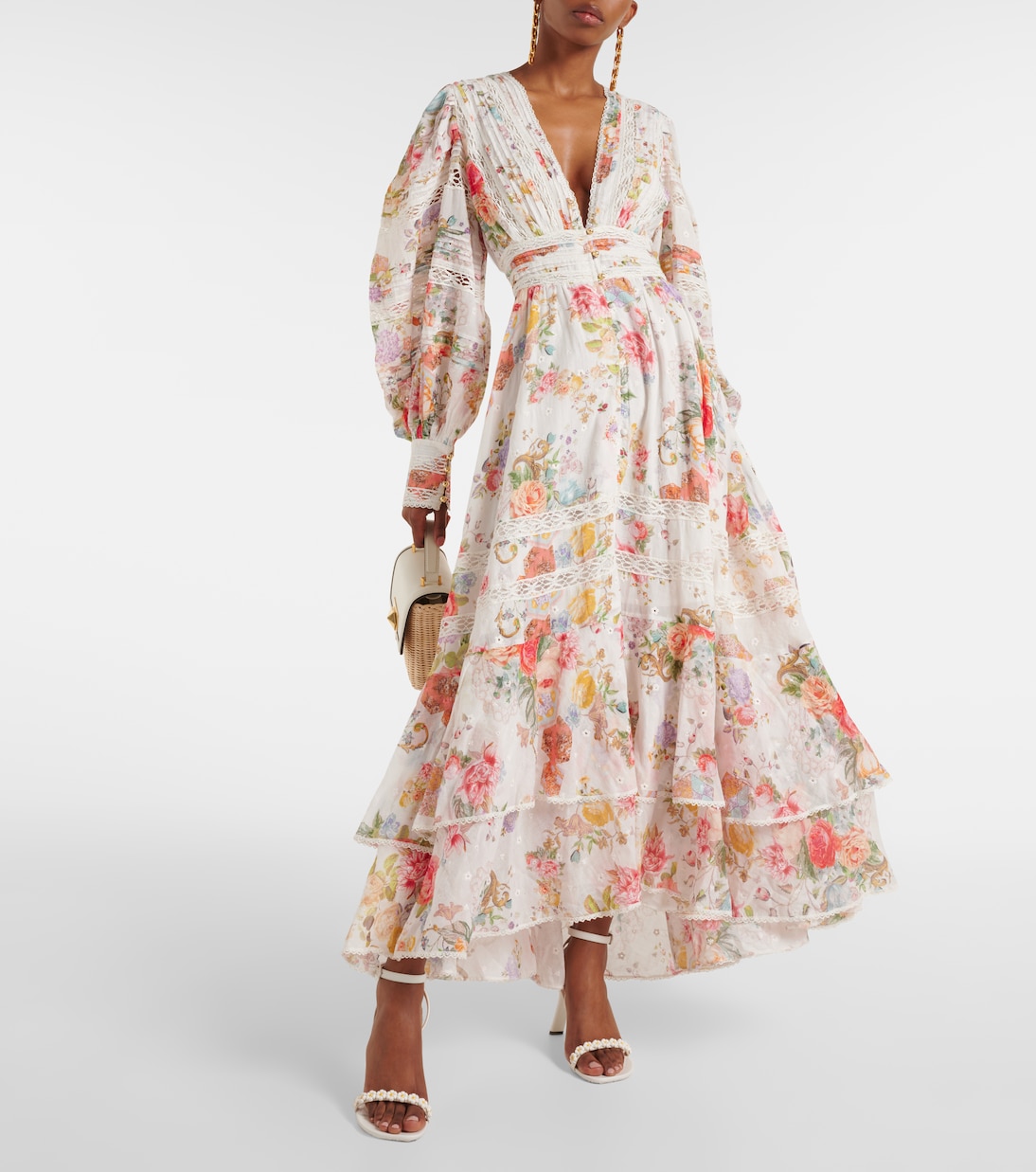 Sew Yesterday floral midi dress | Camilla