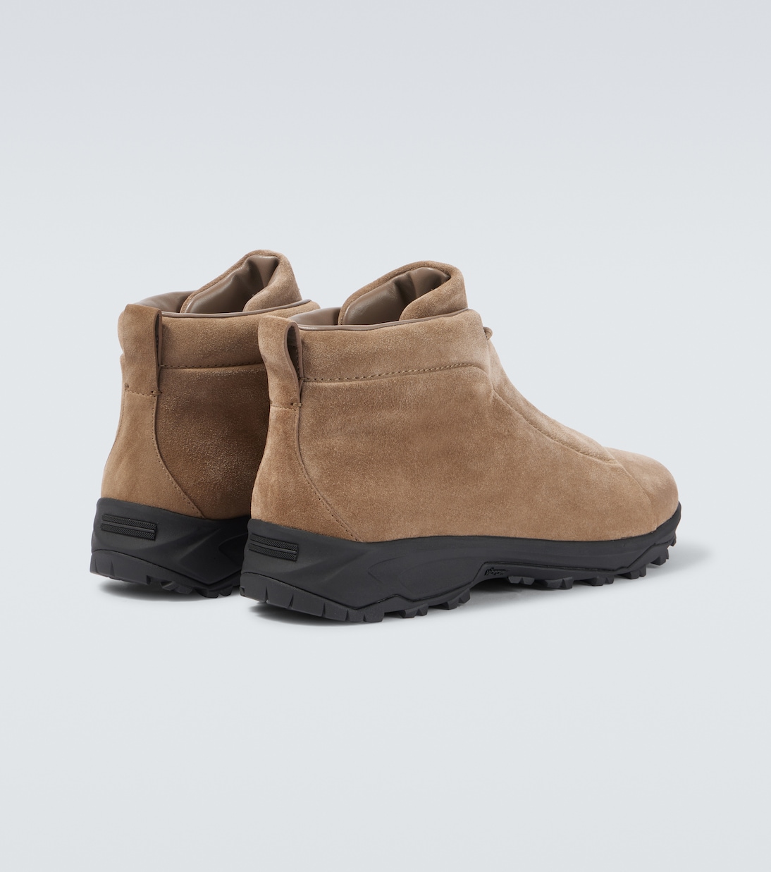Baskets Triple Stitch en daim | Zegna