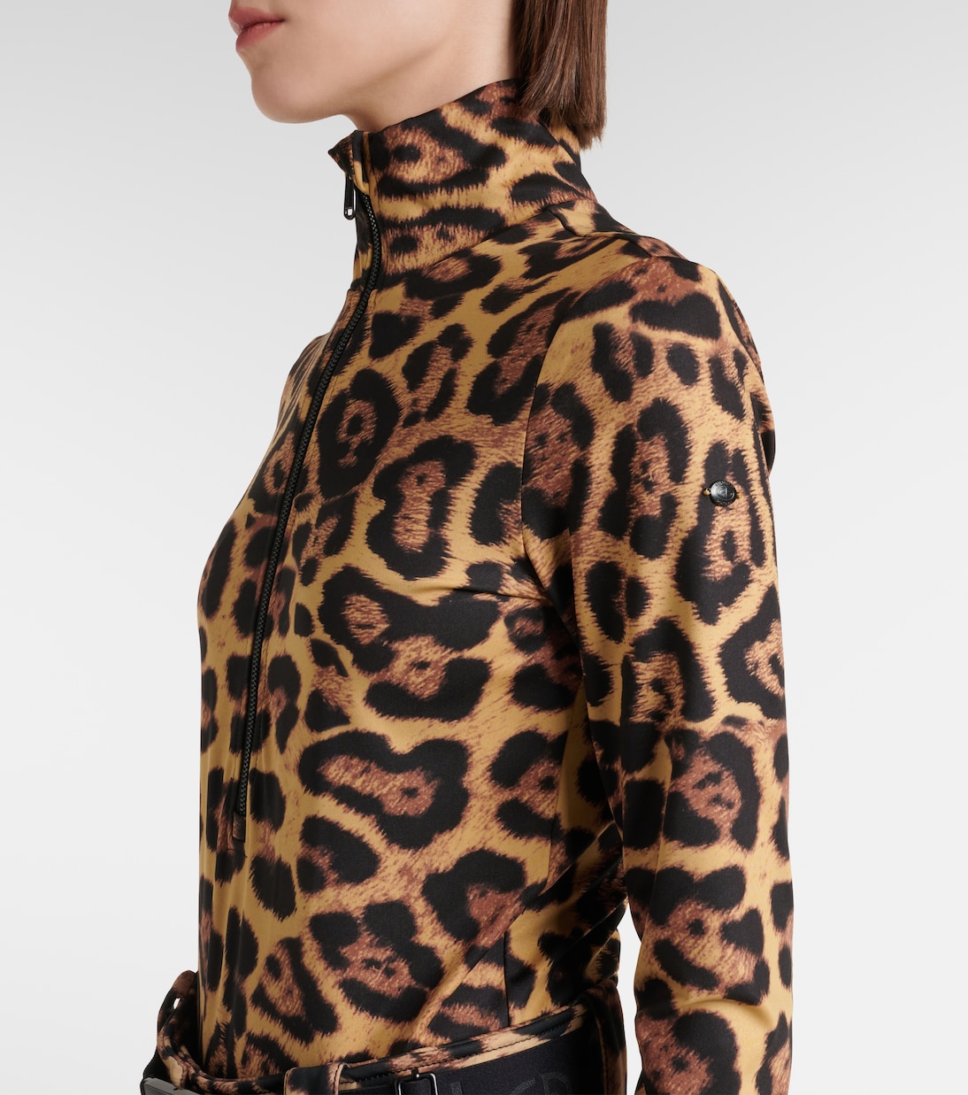 Cathy leopard-print ski bodysuit | Goldbergh