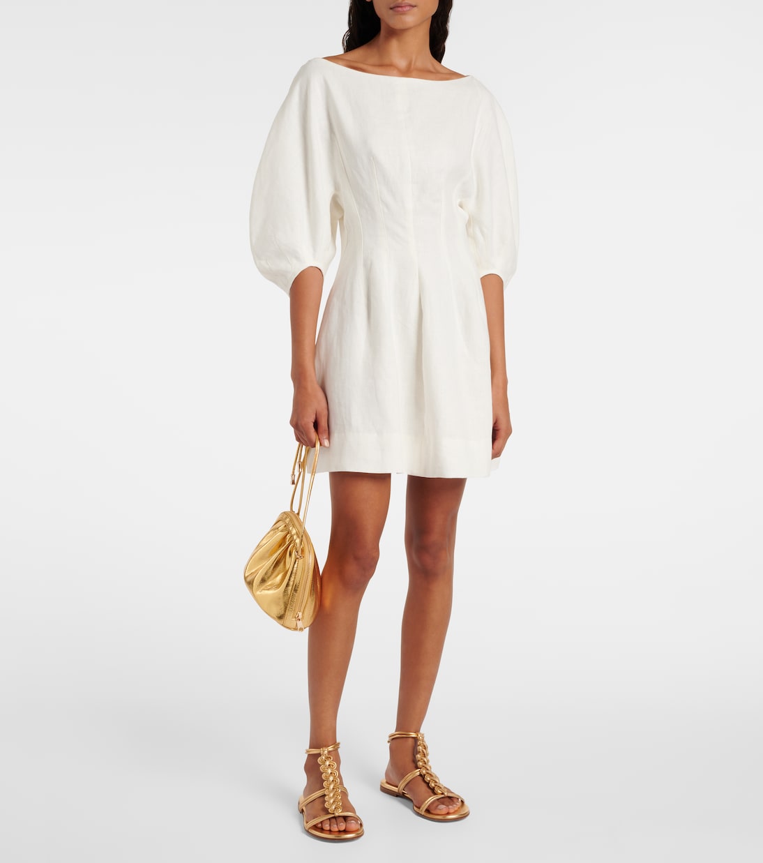 Minikleid aus Leinen | Faithfull