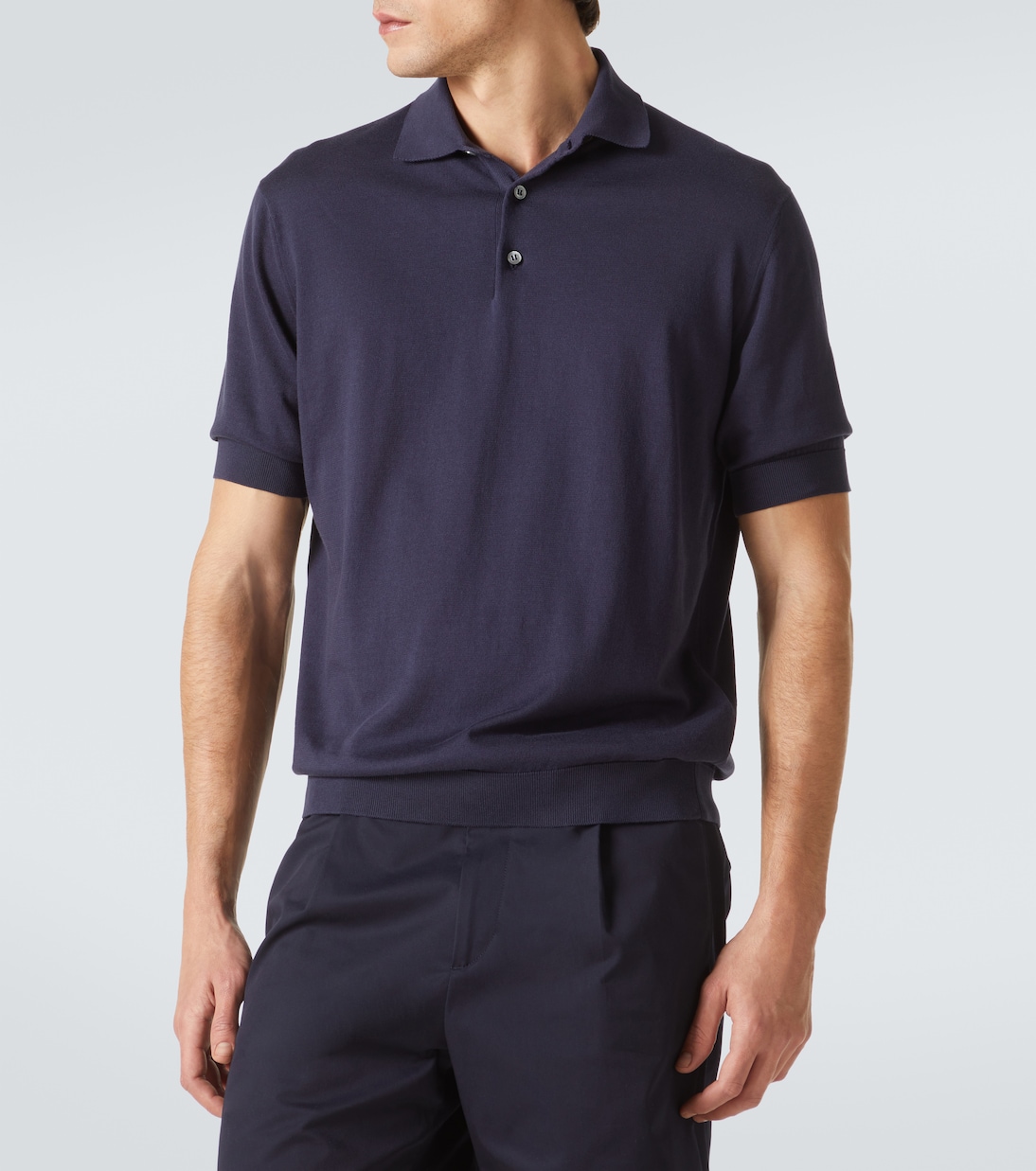 Polo in maglia di cotone | Lardini
