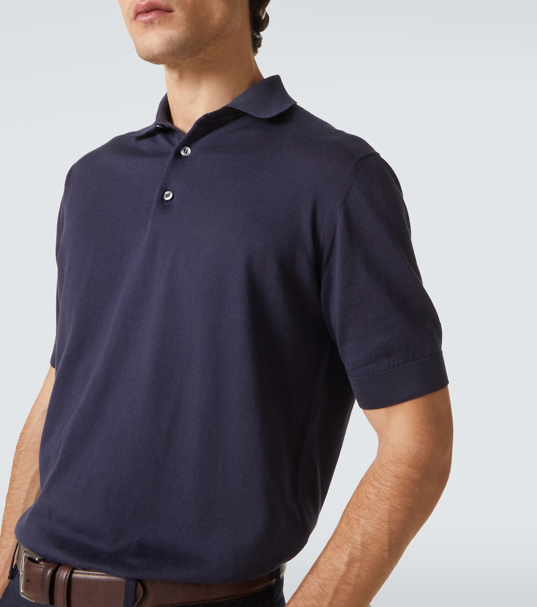 Polo in maglia di cotone | Lardini