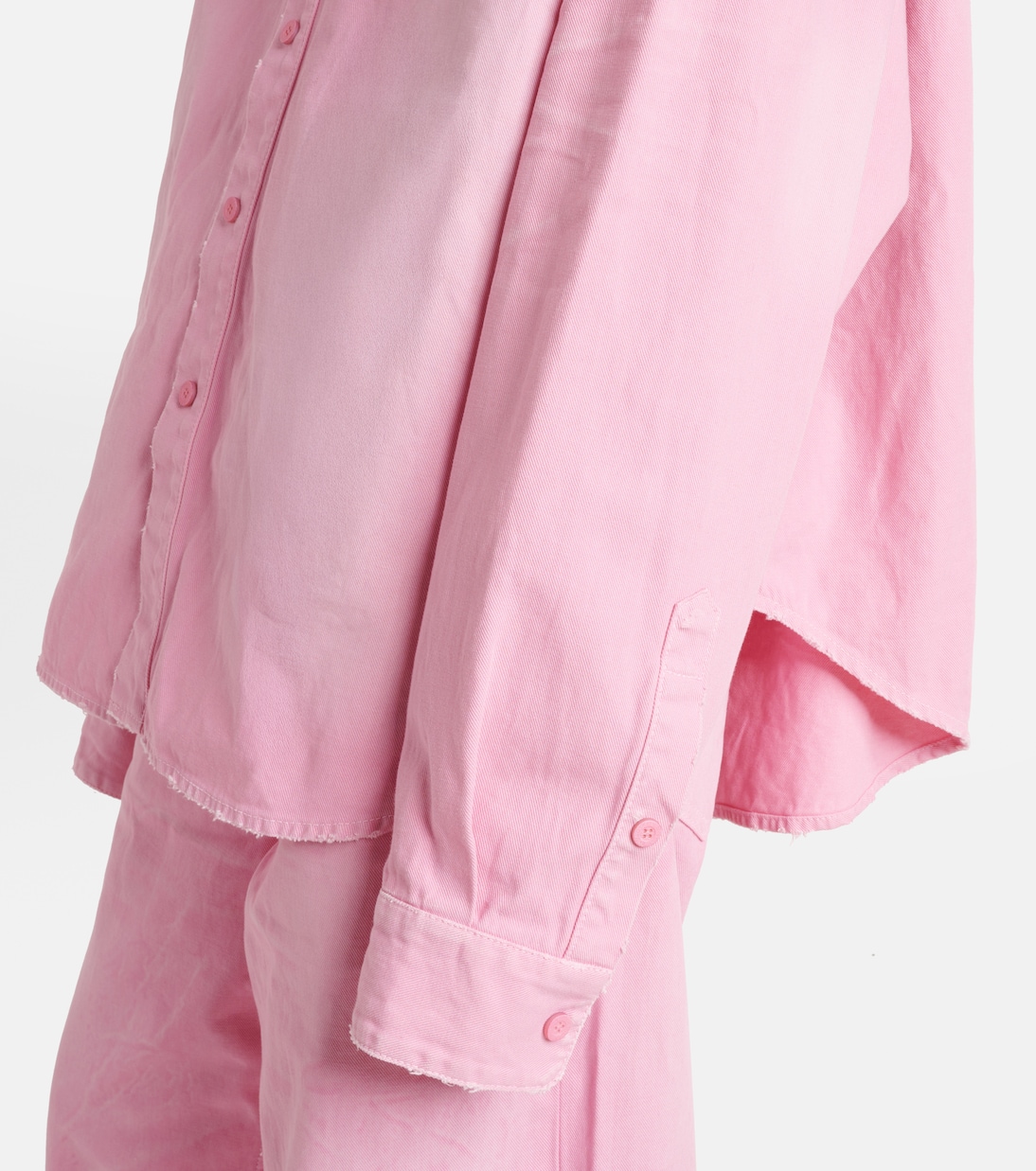 Camicia oversize in cotone | Balenciaga