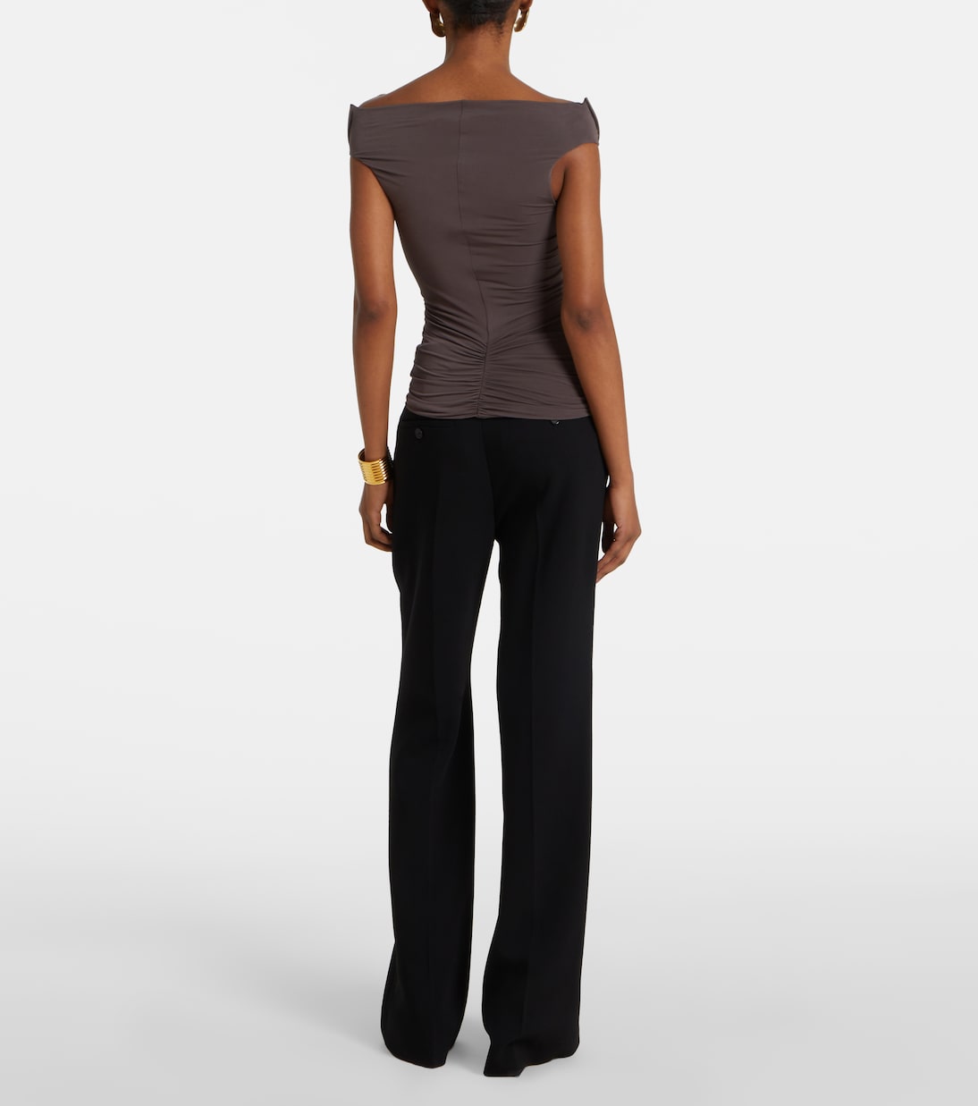 Torsion Coil ruched top | Christopher Esber