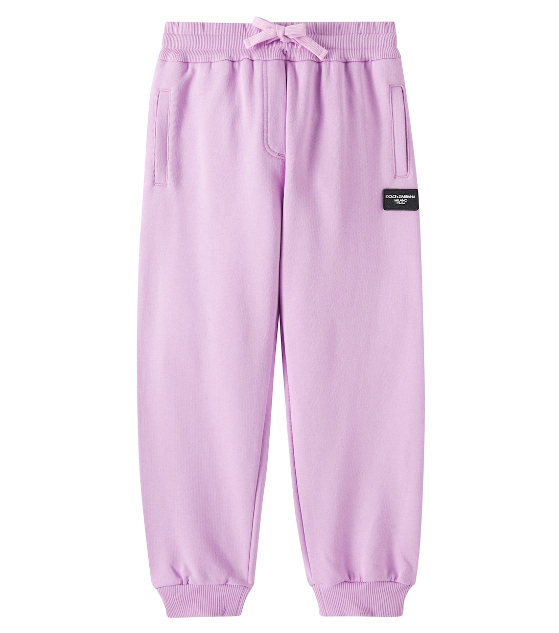 Pantalon de survêtement en coton à logo | Dolce&Gabbana Kids