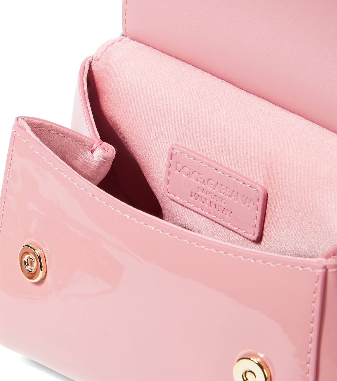 Borsa Sicily Mini in vernice | Dolce&Gabbana Kids