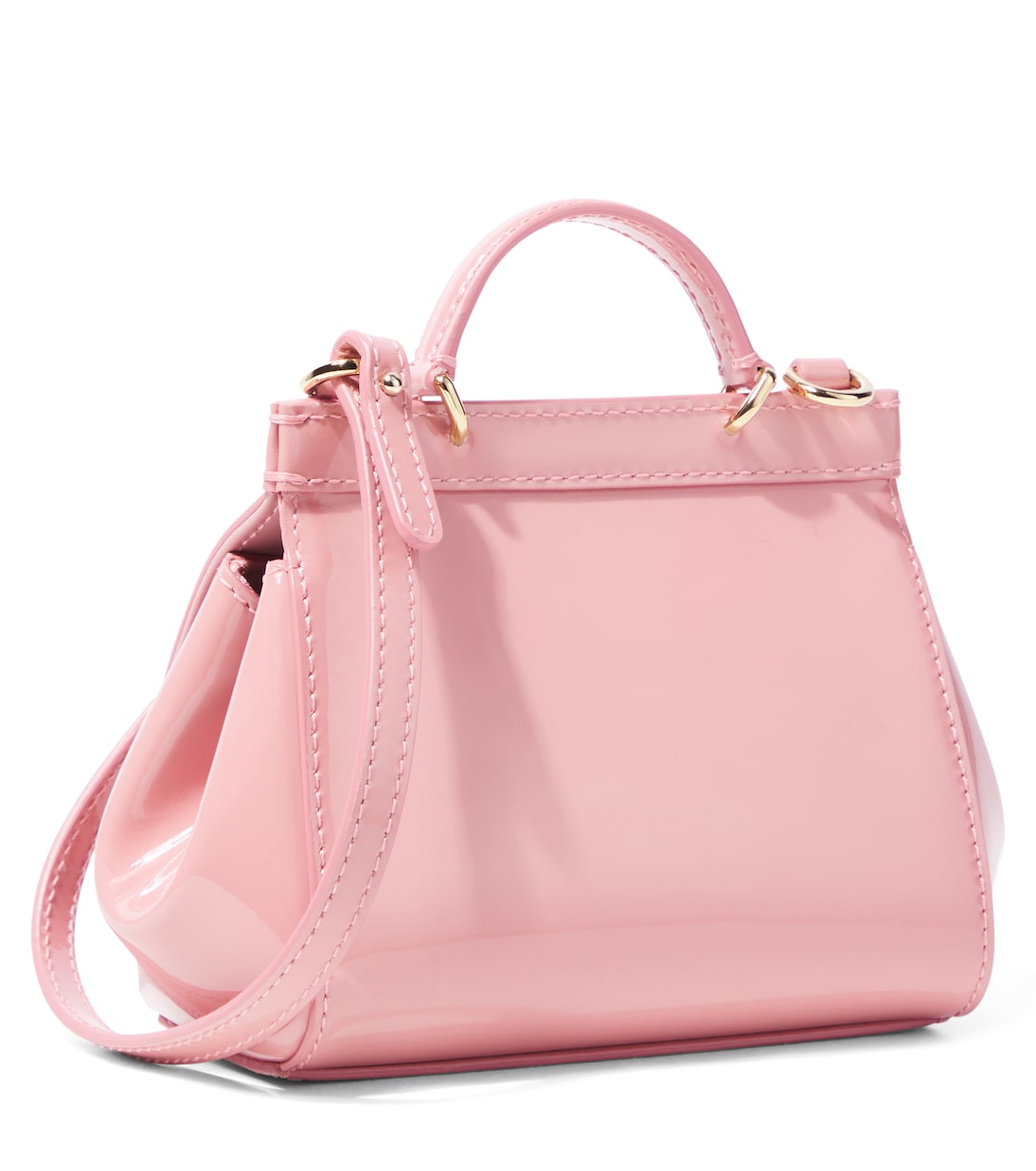 Borsa Sicily Mini in vernice | Dolce&Gabbana Kids