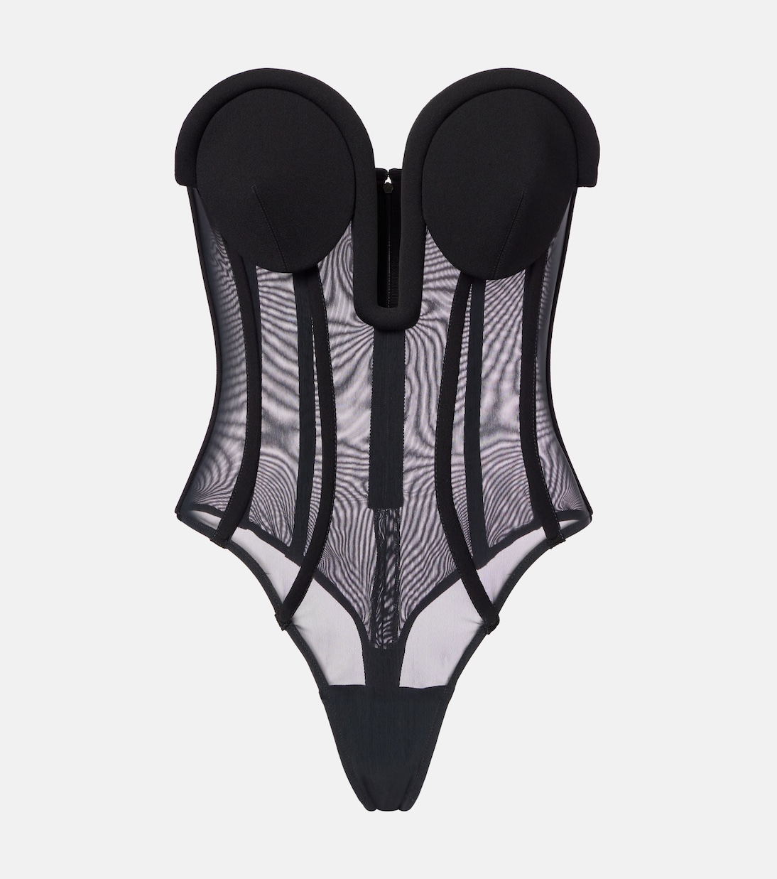 Mesh corset bodysuit | Jean Paul Gaultier