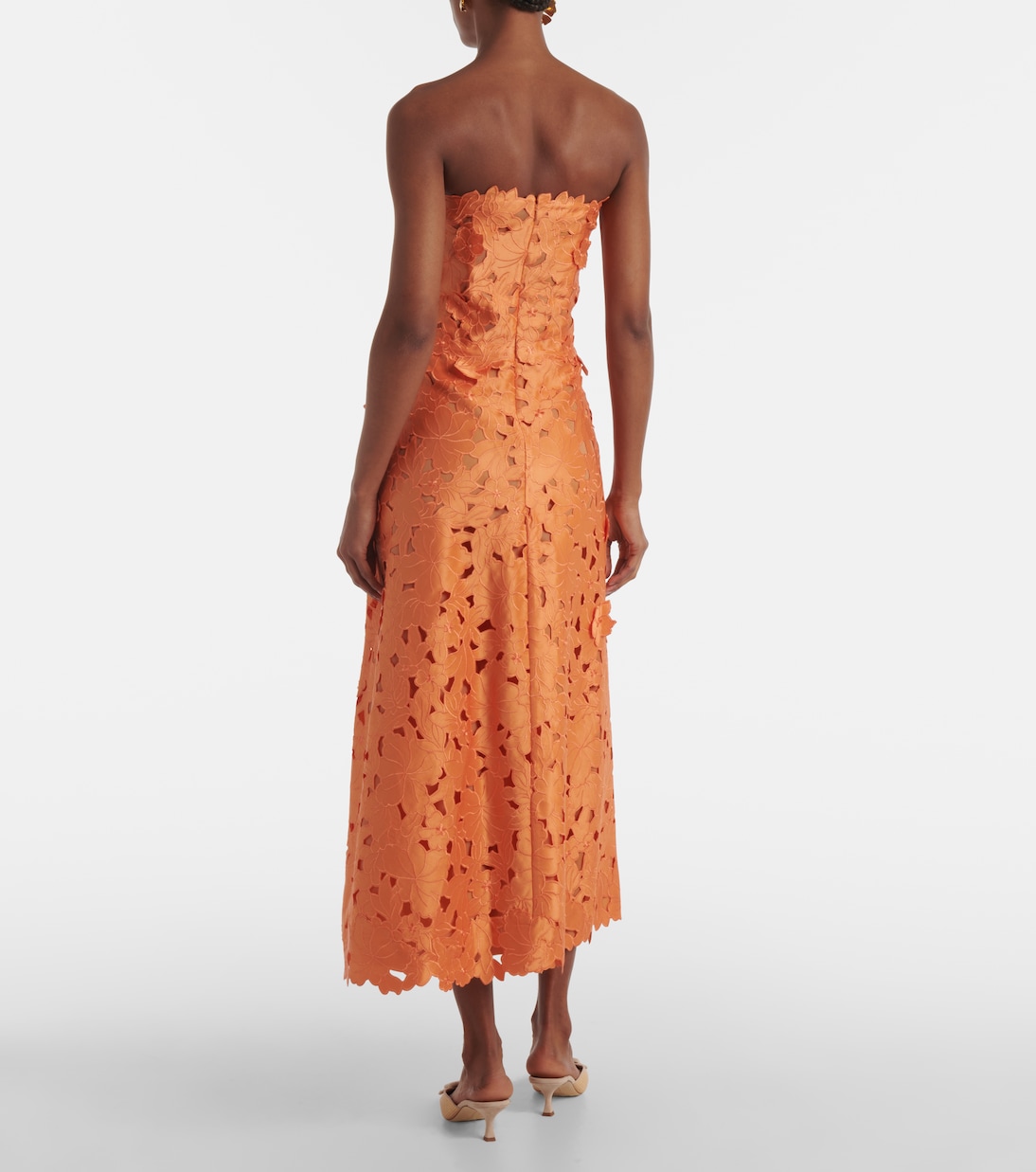 Robe Lorina en dentelle | Costarellos
