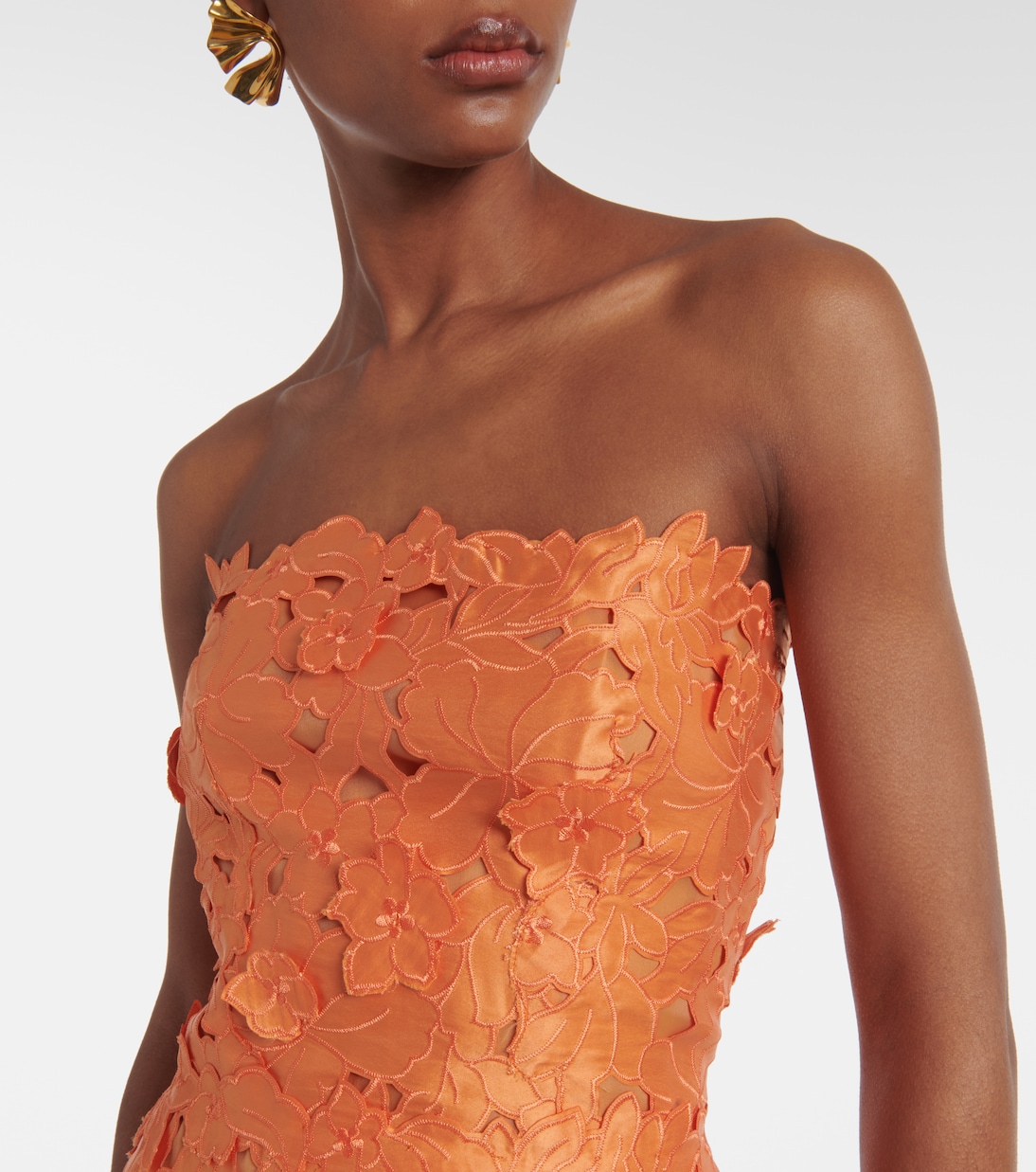 Robe Lorina en dentelle | Costarellos
