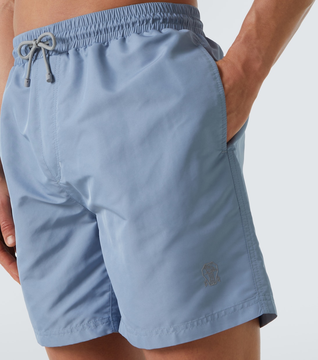 Short de bain à logo | Brunello Cucinelli