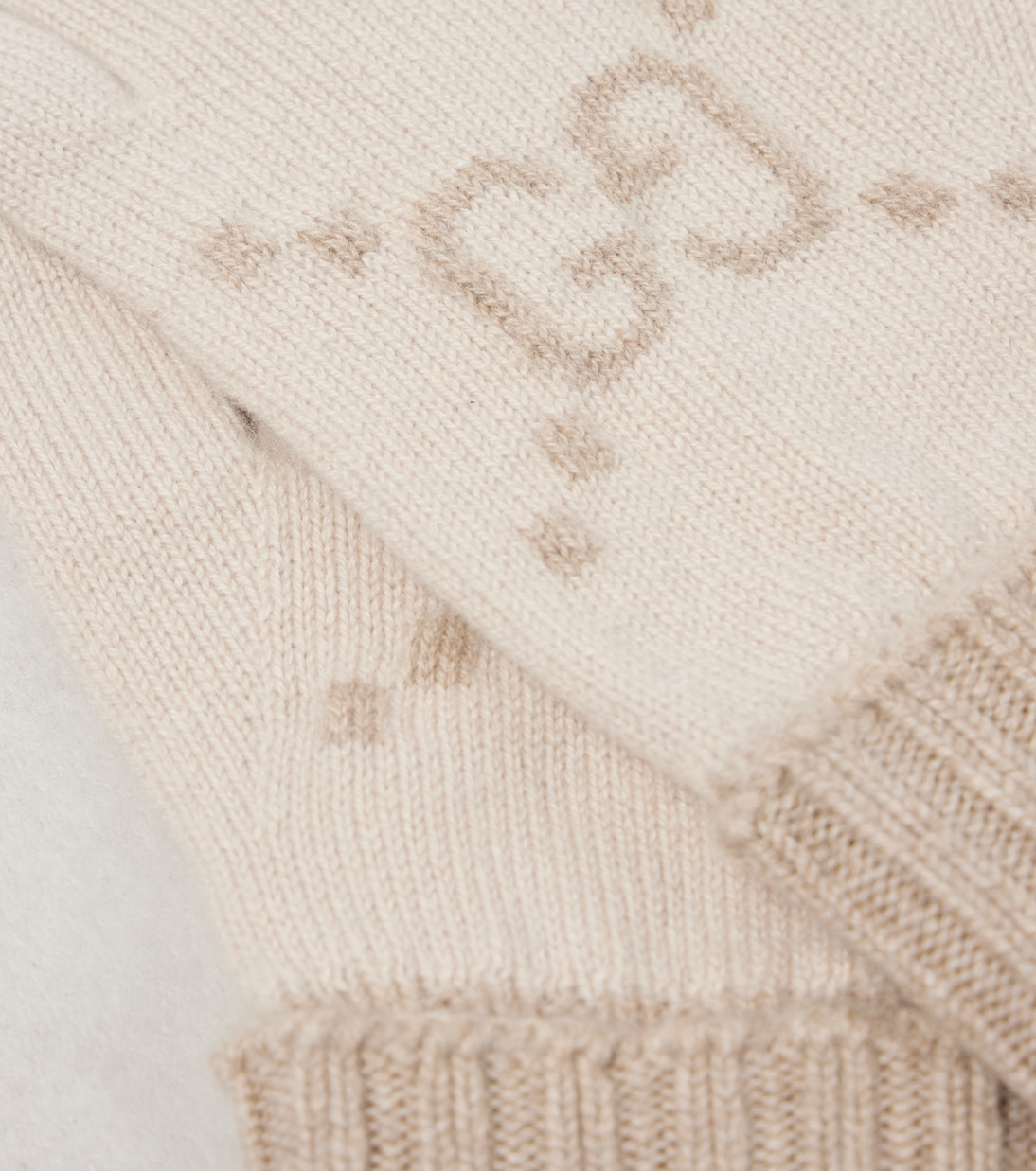 GUCCI Intrecciato Cashmere Gloves - Moda Giovanile Elegante