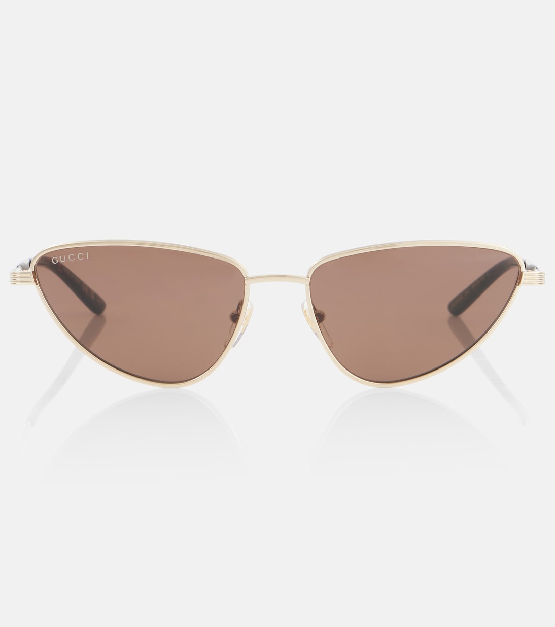 Occhiali da sole cat-eye firmati GUCCI, stile giovane e trendy