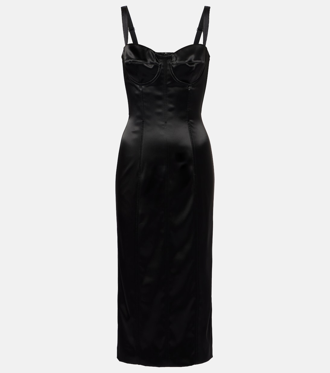 Dolce&Gabbana Glamour Seta Abito Bustier